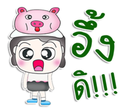 Mr. Naba. love pig.^^ sticker #13586869