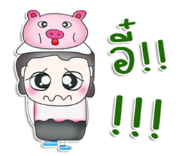 Mr. Naba. love pig.^^ sticker #13586900