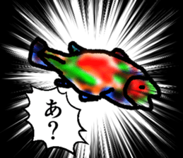 THE OLD FISH MAN sticker #13587150