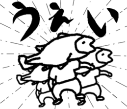 THE OLD FISH MAN sticker #13587154