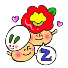 Mr. winter mushroom The Japanese volume sticker #13587617