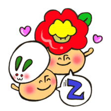 Mr. winter mushroom The Japanese volume sticker #13587617