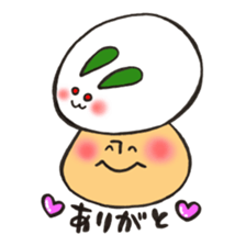 Mr. winter mushroom The Japanese volume sticker #13587623