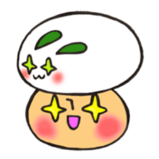 Mr. winter mushroom The Japanese volume sticker #13587625