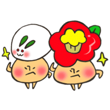 Mr. winter mushroom The Japanese volume sticker #13587628