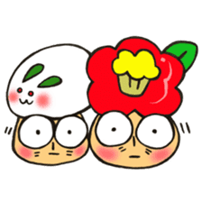 Mr. winter mushroom The Japanese volume sticker #13587630