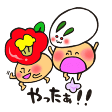 Mr. winter mushroom The Japanese volume sticker #13587633