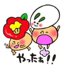 Mr. winter mushroom The Japanese volume sticker #13587633