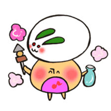 Mr. winter mushroom The Japanese volume sticker #13587636