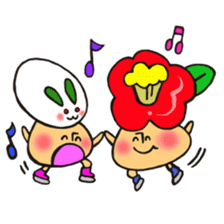 Mr. winter mushroom The Japanese volume sticker #13587645