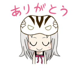 Habu and mongoose sticker #13587790