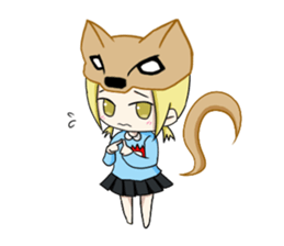 Habu and mongoose sticker #13587793