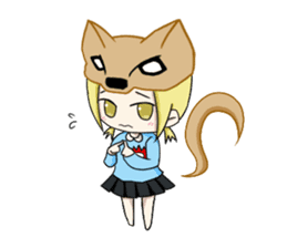 Habu and mongoose sticker #13587793