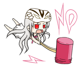 Habu and mongoose sticker #13587795