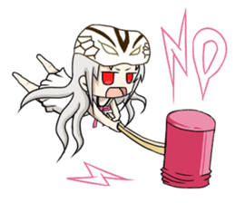 Habu and mongoose sticker #13587795