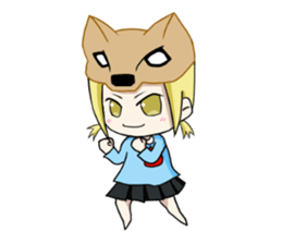 Habu and mongoose sticker #13587800