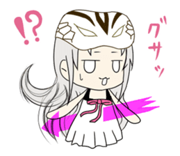 Habu and mongoose sticker #13587802