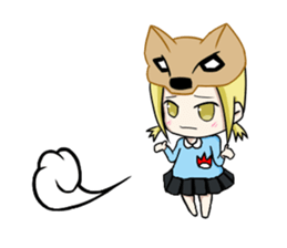 Habu and mongoose sticker #13587809