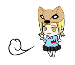 Habu and mongoose sticker #13587809