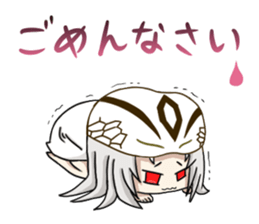 Habu and mongoose sticker #13587815