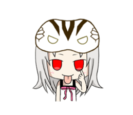 Habu and mongoose sticker #13587823