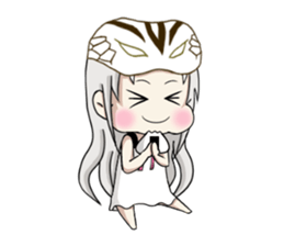 Habu and mongoose sticker #13587827