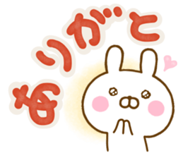 Rabbit Usahina L size sticker #13588138