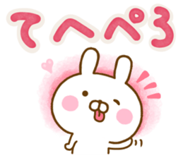 Rabbit Usahina L size sticker #13588142