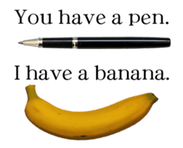 Magical Banana Moving sticker #13588209