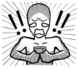 Rolling his eyes the man. 2.0 sticker #13588700