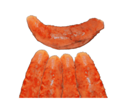 The seasoned cod roe with full force. sticker #13588735