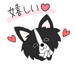 cute five dogs sticker #13589078