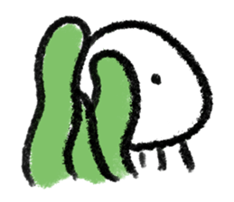 Dear Mr. Jellyfish sticker #13589150