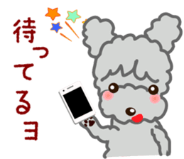 Poodle brother sticker #13589215