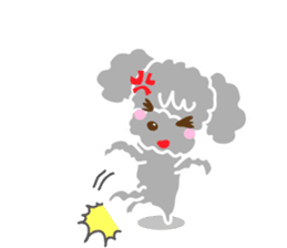 Poodle brother sticker #13589225