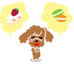 Poodle brother sticker #13589226