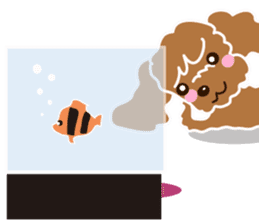 Poodle brother sticker #13589229