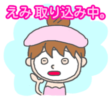 Emi woman Sticker sticker #13589675