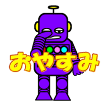 daily conversation of the robot sticker #13589794