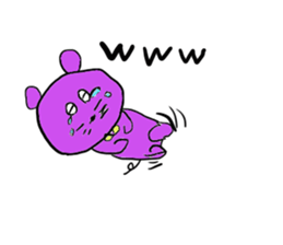 Of fashionable mouse Tsuyoshi -kun sticker #13589897
