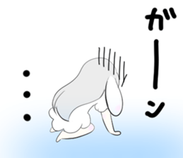 usamimi cute girl sticker #13589971