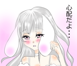 usamimi cute girl sticker #13589979