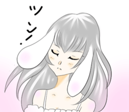 usamimi cute girl sticker #13589984