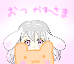 usamimi cute girl sticker #13589990