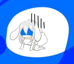 usamimi cute girl sticker #13589991
