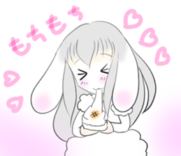 usamimi cute girl sticker #13589993