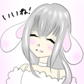 usamimi cute girl sticker #13589994