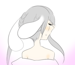 usamimi cute girl sticker #13590000