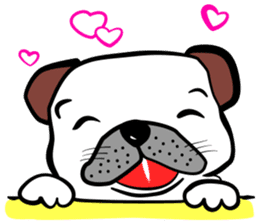 Heartful animal sticker #13590037