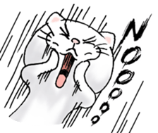 cat'sman for private actions 7 sticker #13590241